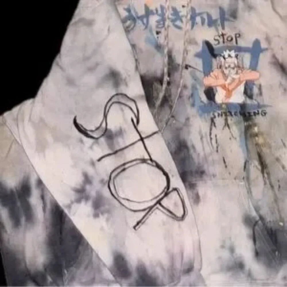 New oversized XL (XXL) hoodie from Hoody Japanese anime — rare, never worn, stop